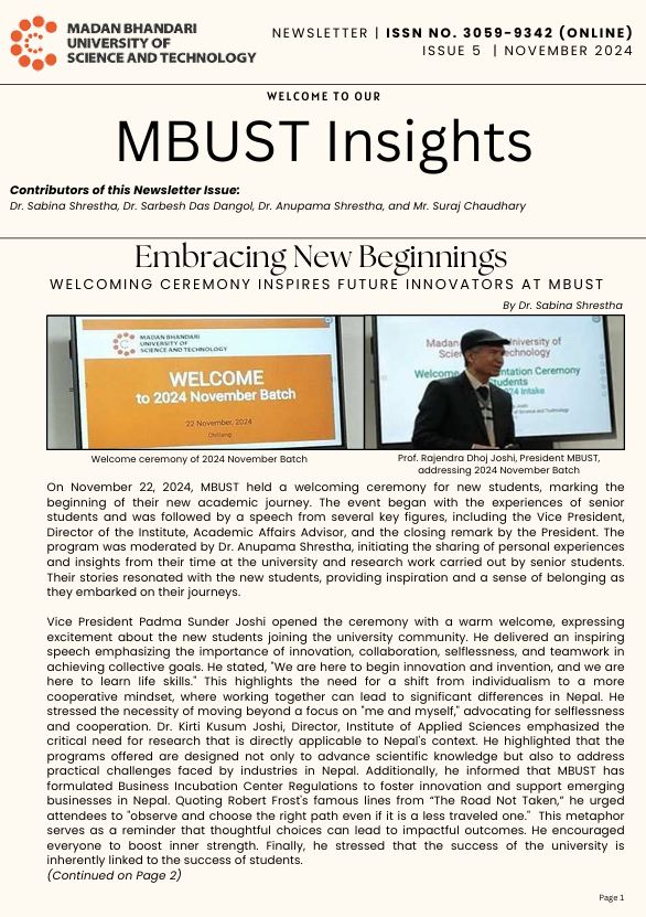 November 2024 Issue 5