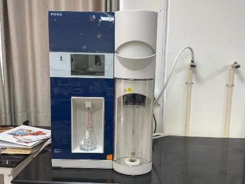 Automatic Kjeldhal nitrogen analyzer instrument with complete system