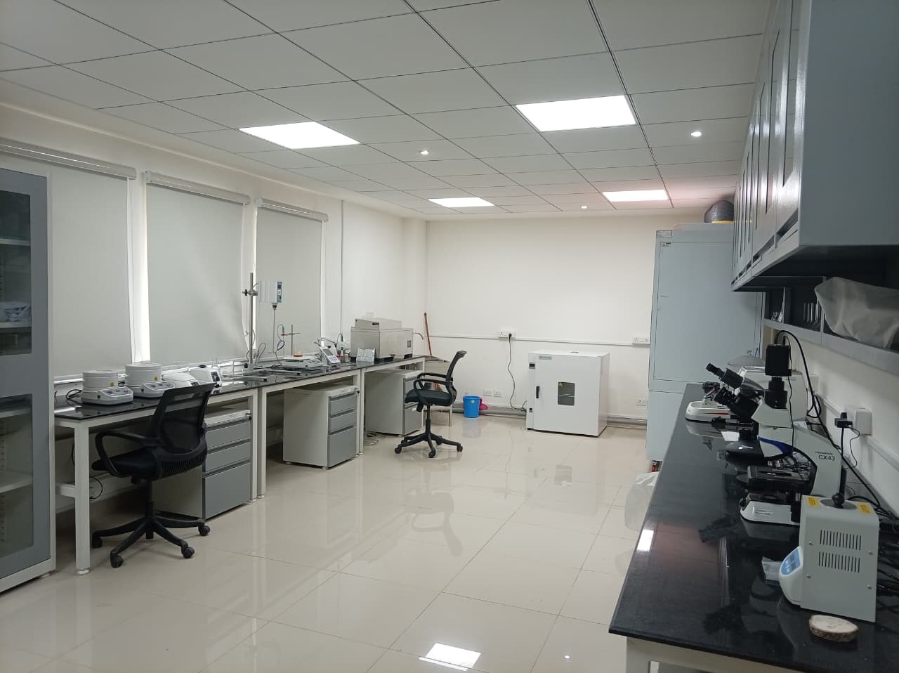 Laboratory setup at WSL Laboratory