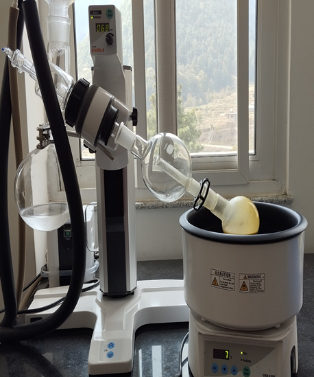 Rotary vacuum evaporator