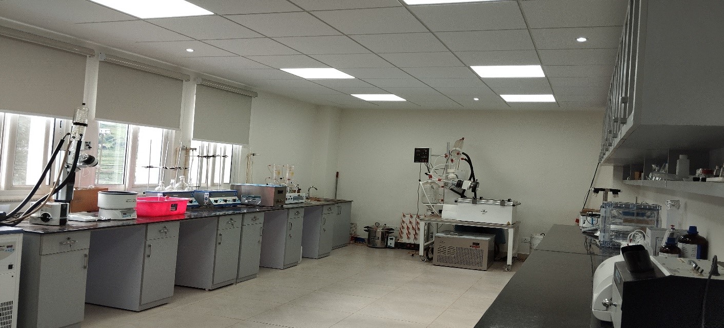 Laboratory setup at Natural Products Laboratory (NPL)