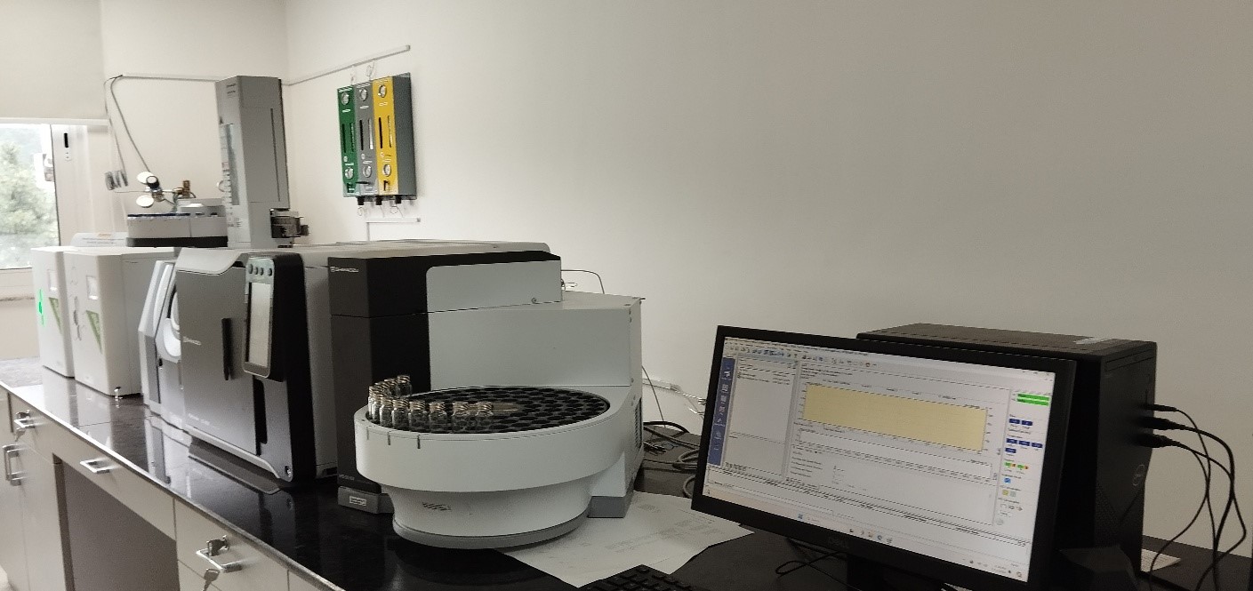 Gas chromatography mass spectrometry (GC-MS/MS) facility in NPL